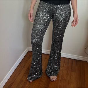 Zara sequin pants